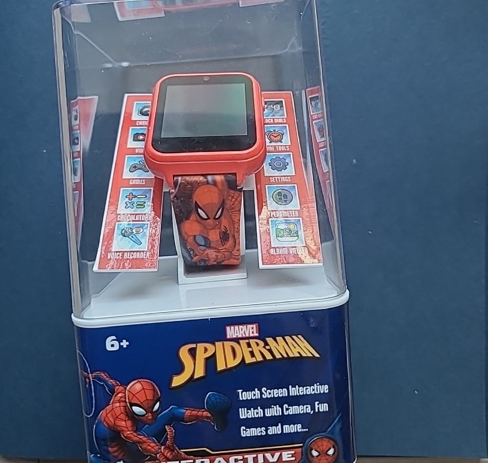 Marvel Spider-Man Touch Screen Watch - Red and Blue